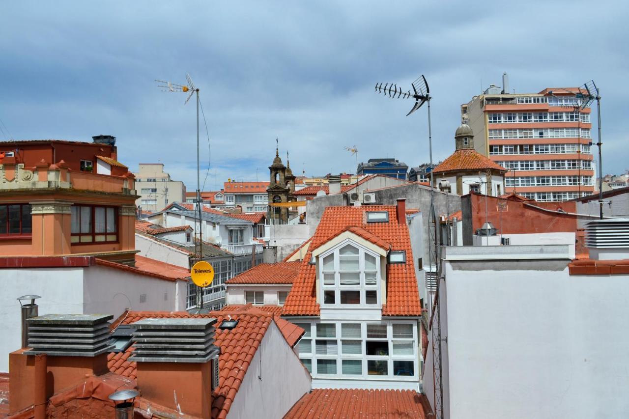 Hotel Alda Galeria Coruna Bagian luar foto