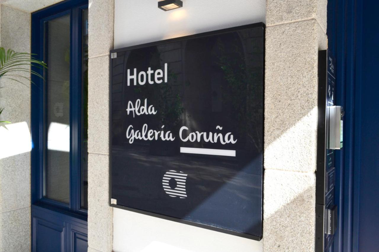 Hotel Alda Galeria Coruna Bagian luar foto