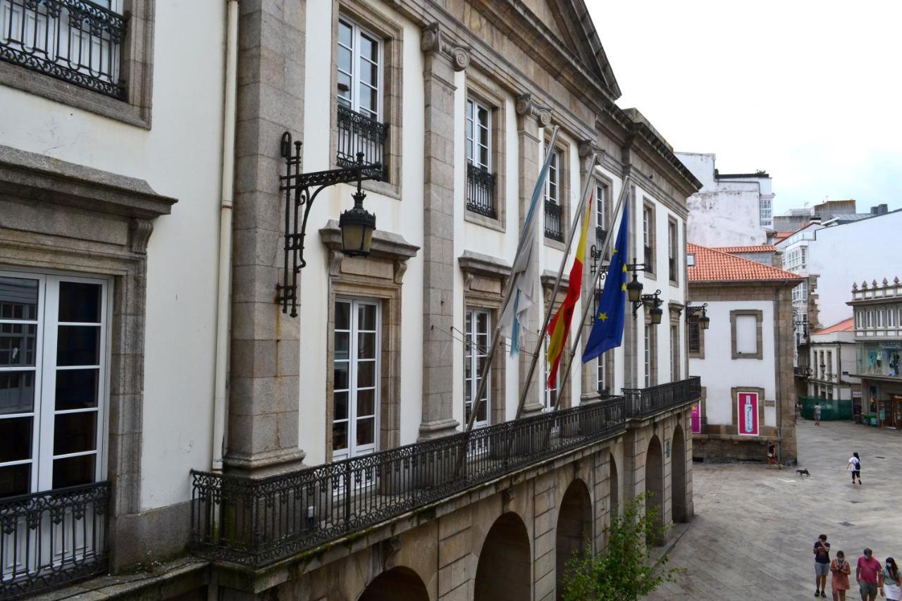 Hotel Alda Galeria Coruna Bagian luar foto